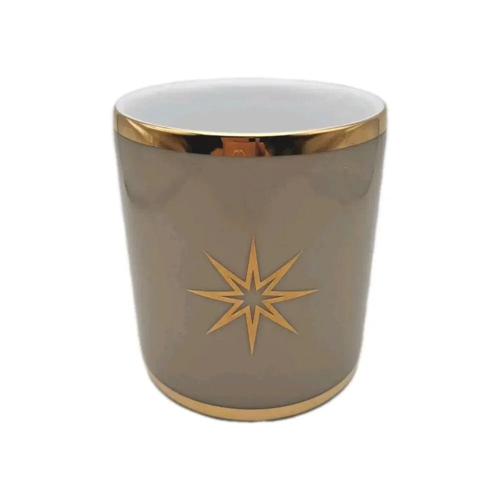BVLGARI Dubai Resort Ceramic Toothbrush Holder Tumbler Cup Luxury Bathroom Decor